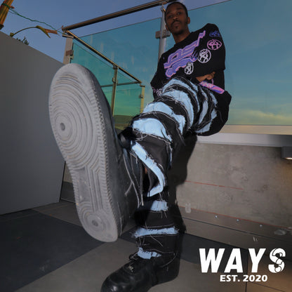 WAYS x SmokeSativa "Punk" Jeans