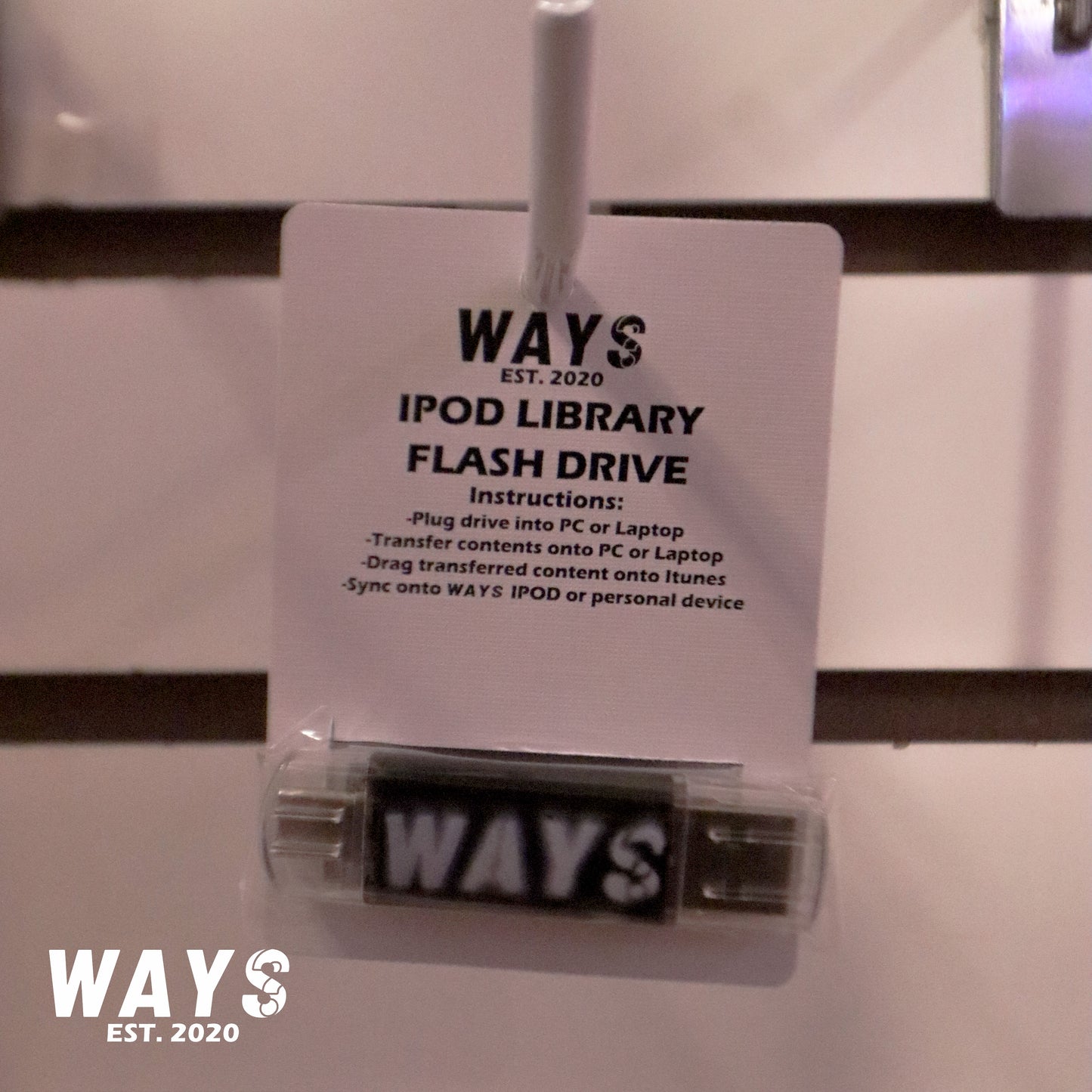 WAYS IPOD Library Flash Drive